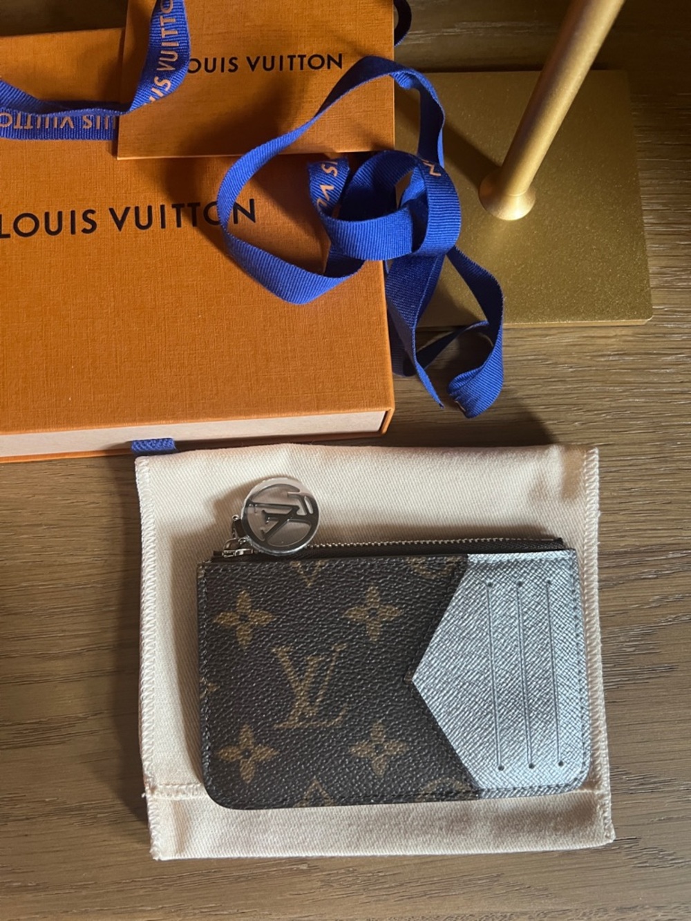 BNIB Louis Vuitton Romy Card Holder LV Charm Pull - Full set - Picture 4 of 10